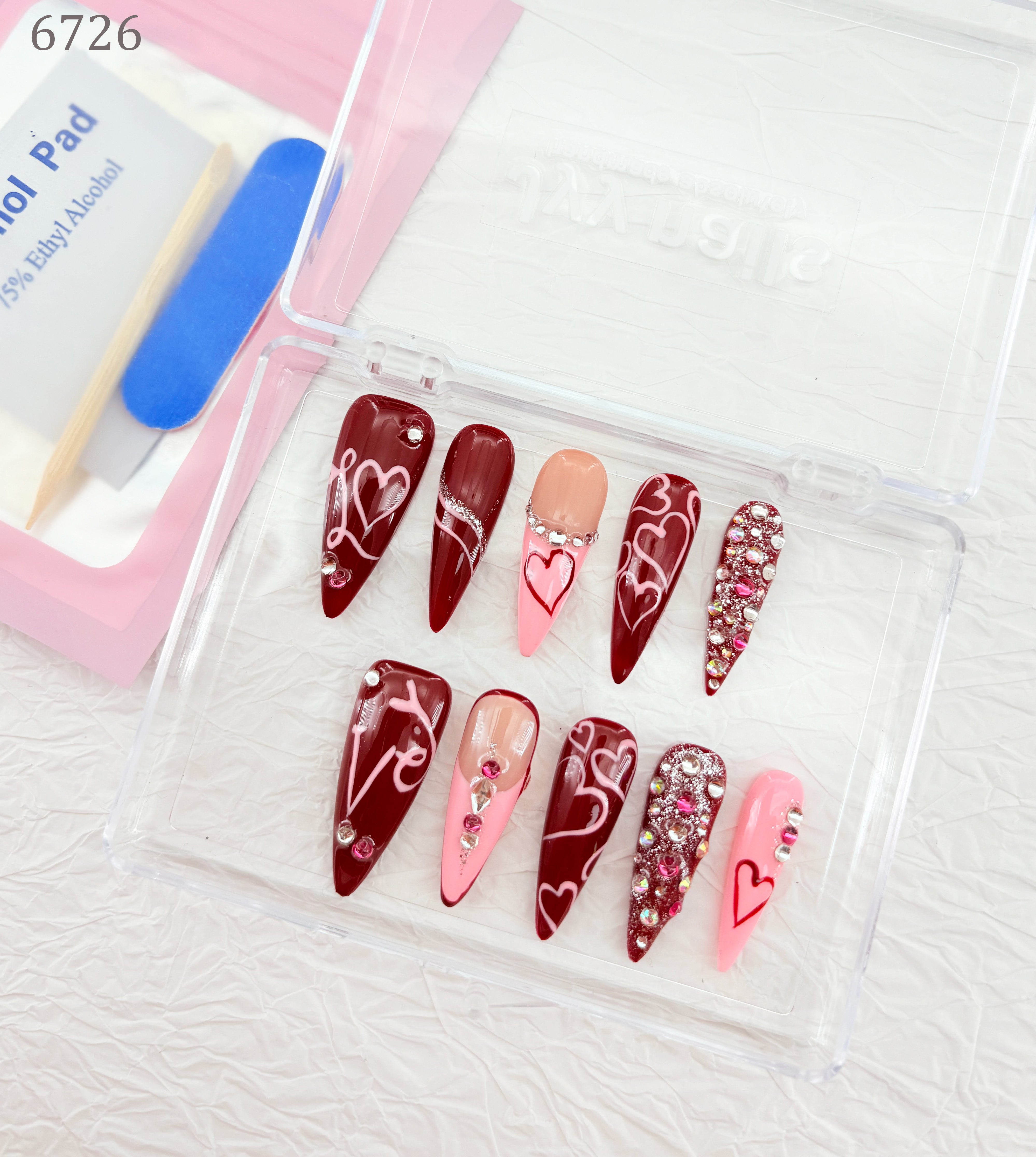 zb88..Nail sets with totally different styles!