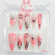 zb130..A wide variety of wearable nails