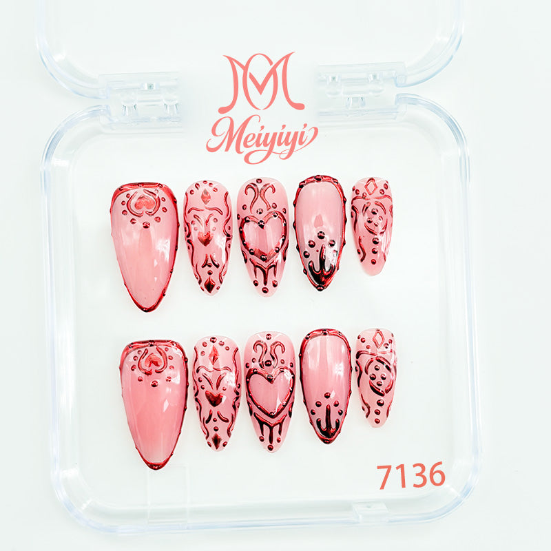 zb104..Different styles of nails