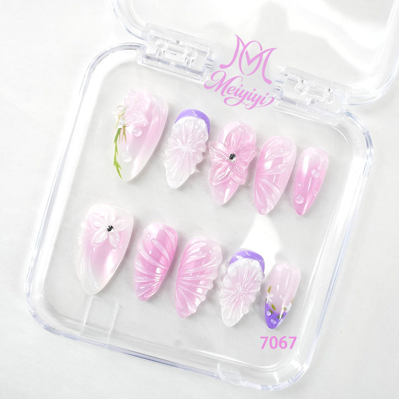zb100..Different styles of nails