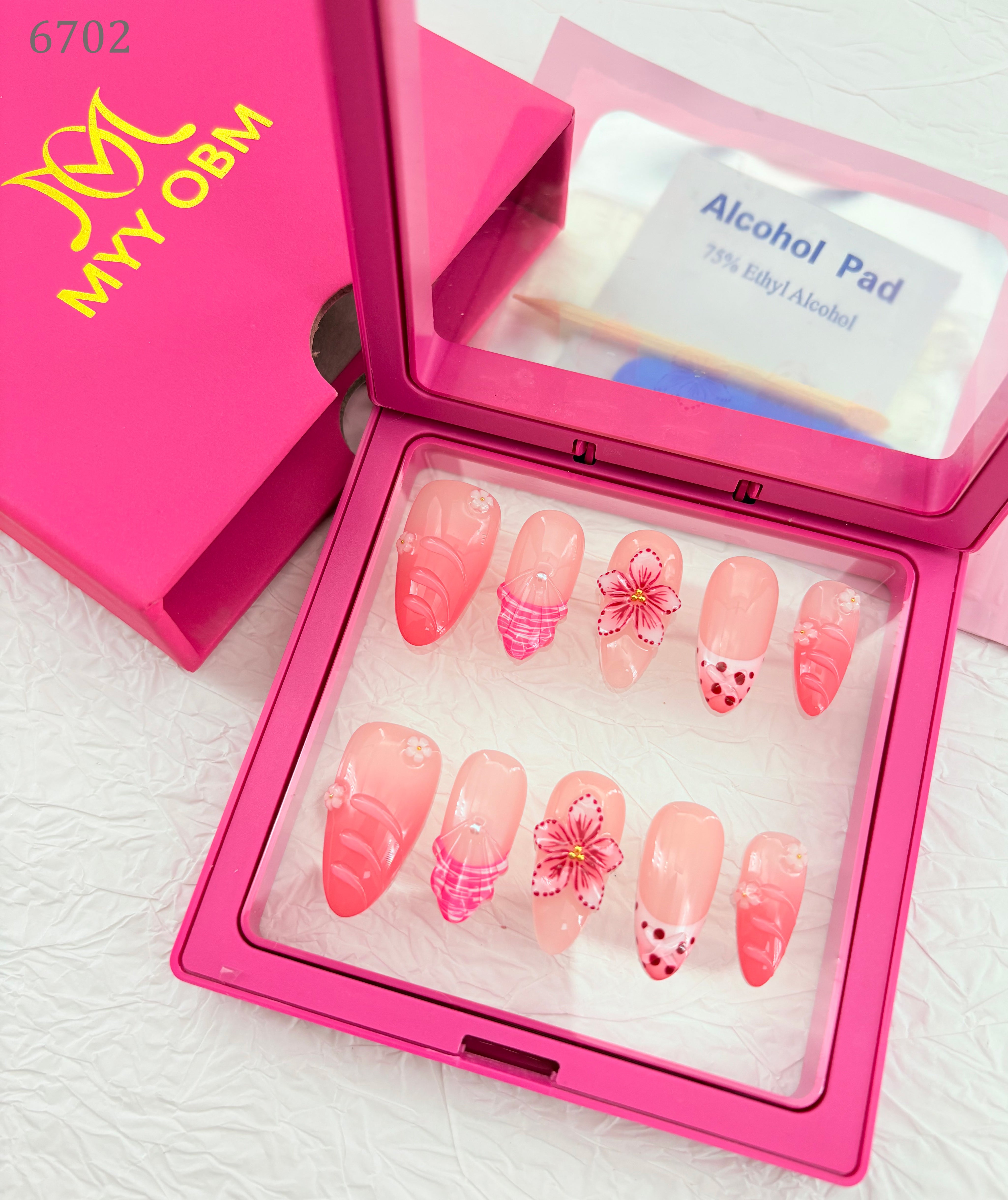 zb88..Nail sets with totally different styles!