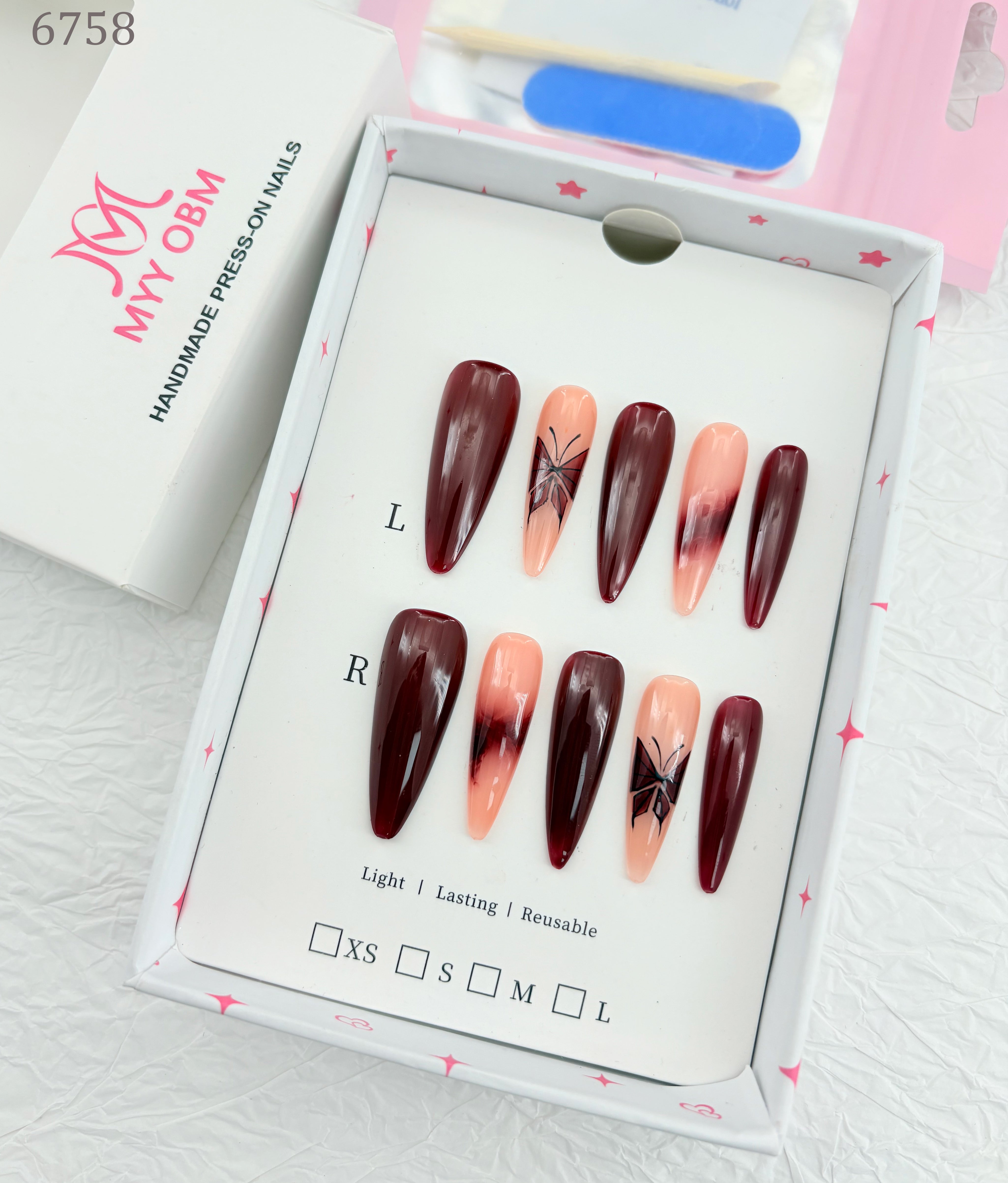 zb90..Nail sets in different styles!