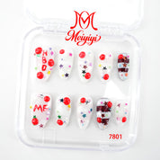 zb128..A wide variety of wearable nails