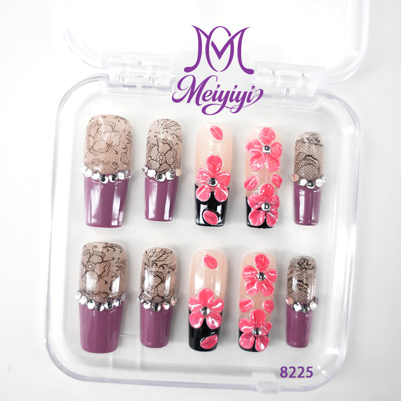 zb143..24 sets of high-appearance-level nails