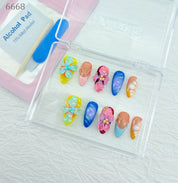 zb88..Nail sets with totally different styles!