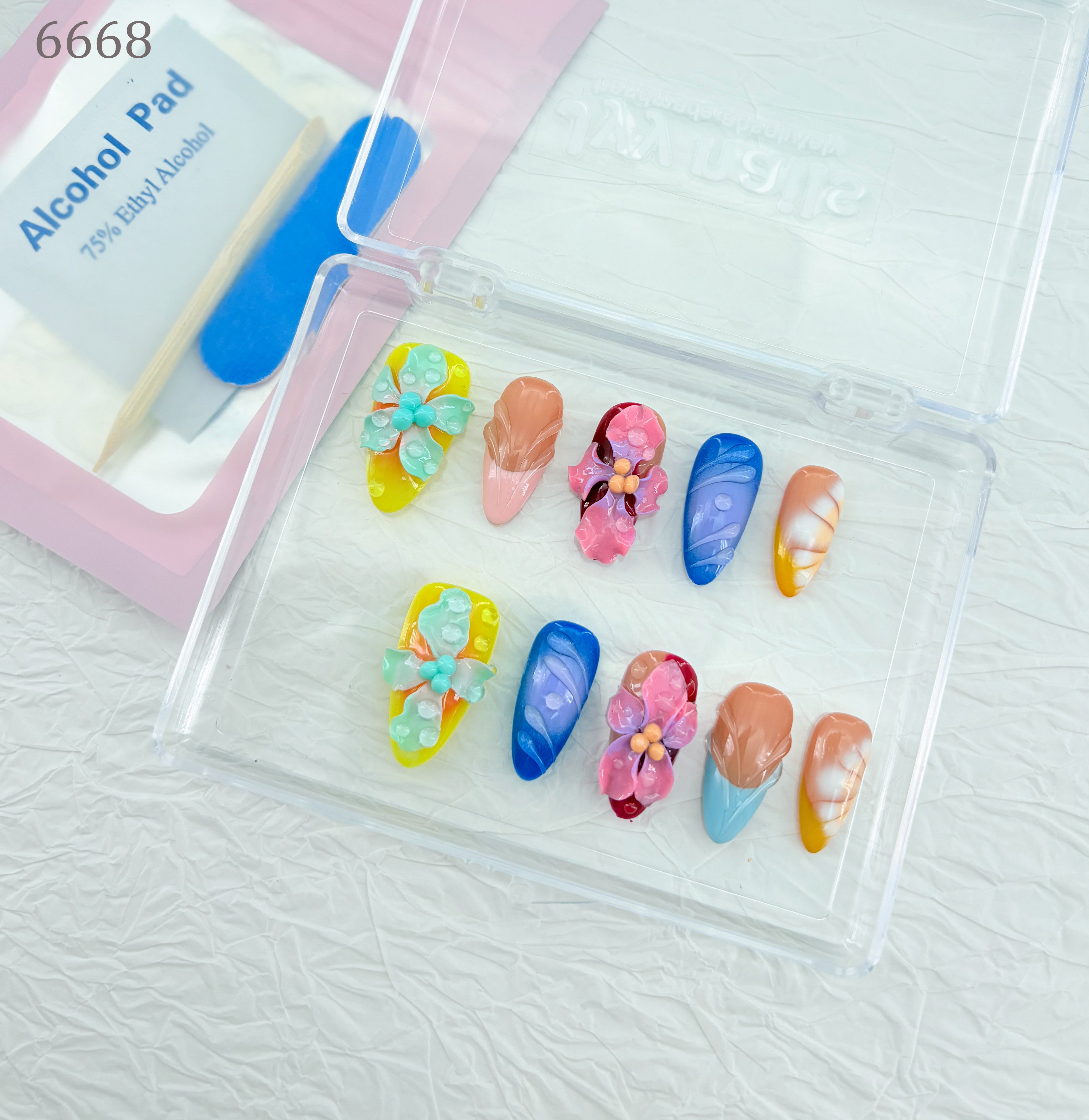zb88..Nail sets with totally different styles!