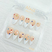 zb96..Colorful protective nails
