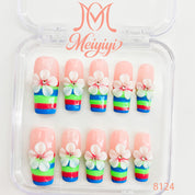 zb138..24 sets of diverse nail art styles