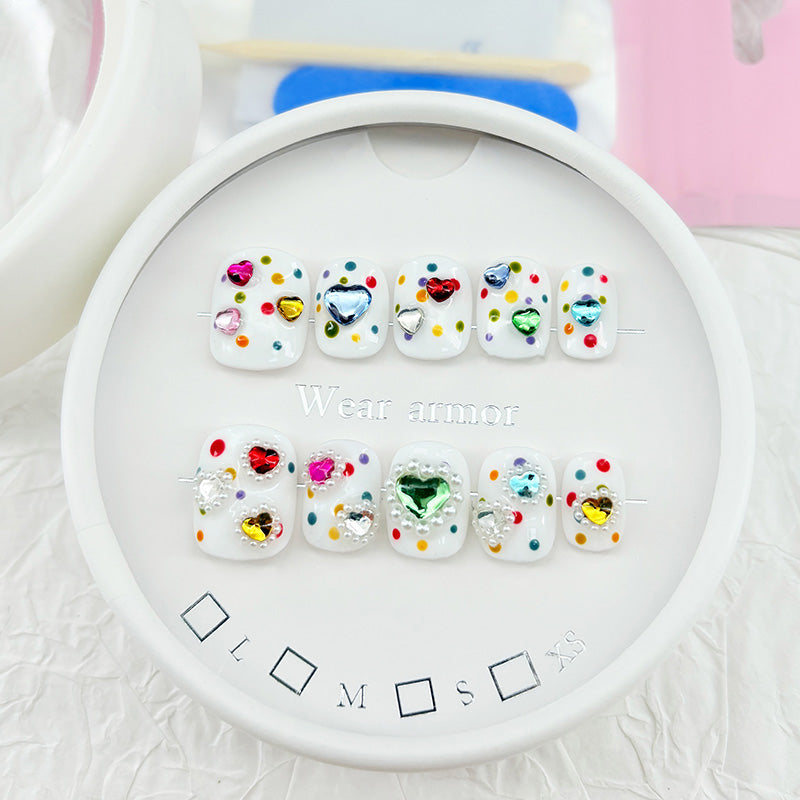 zb57.. A beautiful display board featuring 24 different popular styles of wearable nail art.