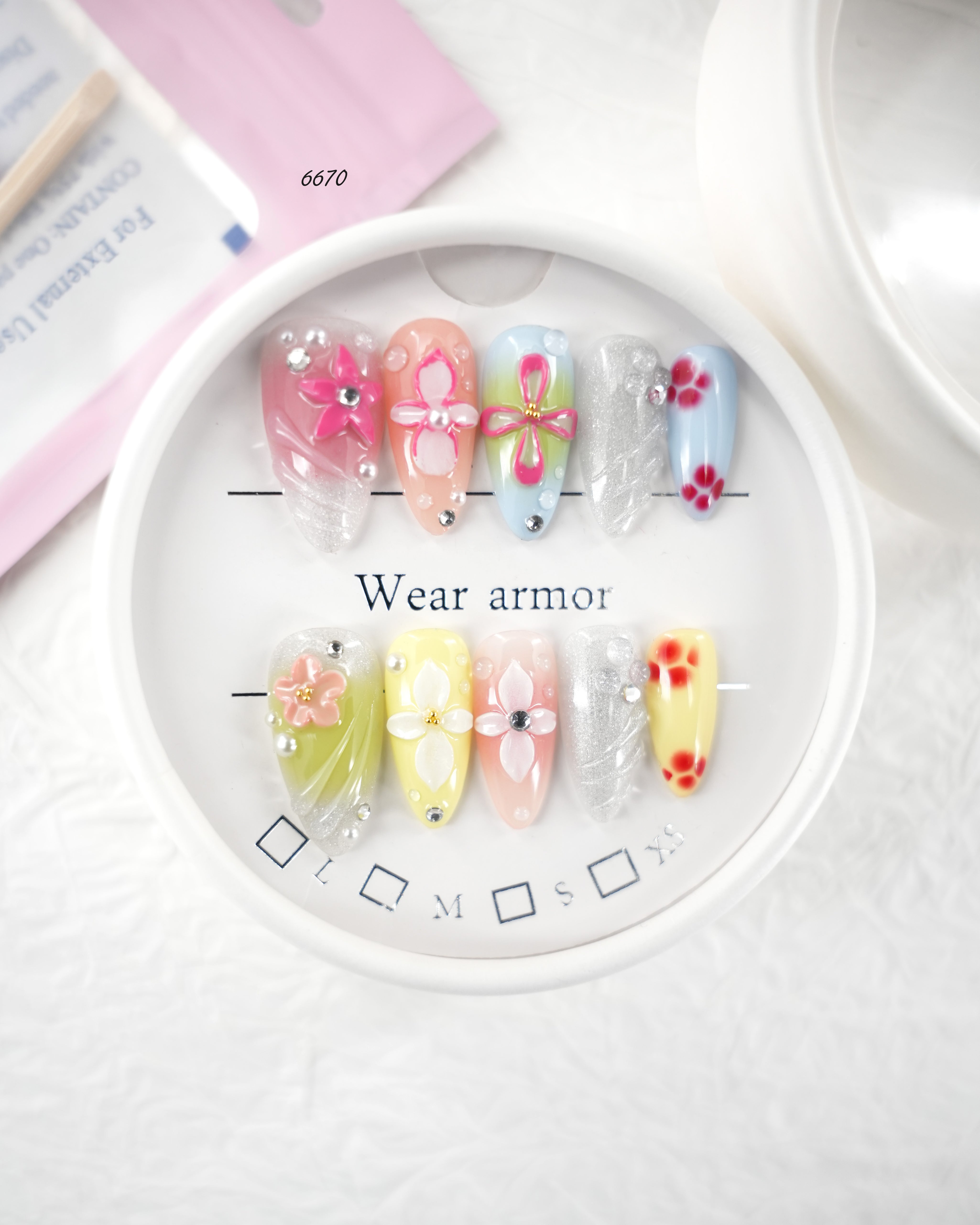 zb84..24 kinds of nail art designs