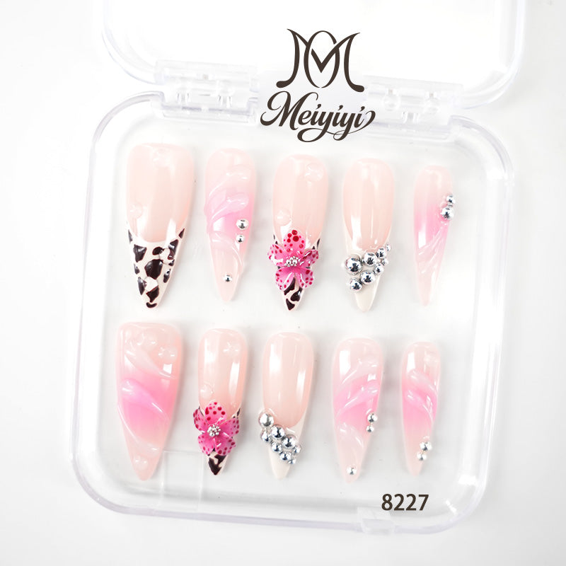 zb143..24 sets of high-appearance-level nails