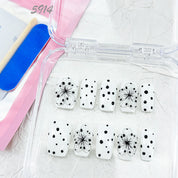 zb59..There are display boards featuring 24 different styles and designs of fashionable and trendy nail wear.