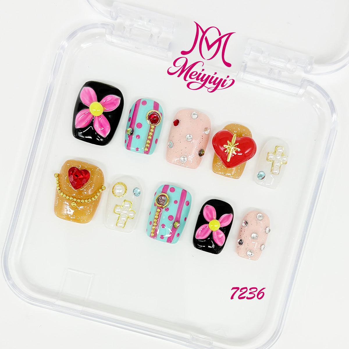 zb106..Different styles of nails