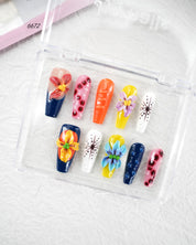 zb84..24 kinds of nail art designs