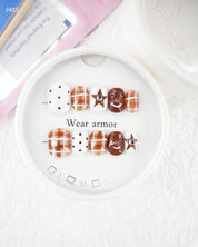 zb46..A display board of various types of wearable armor
