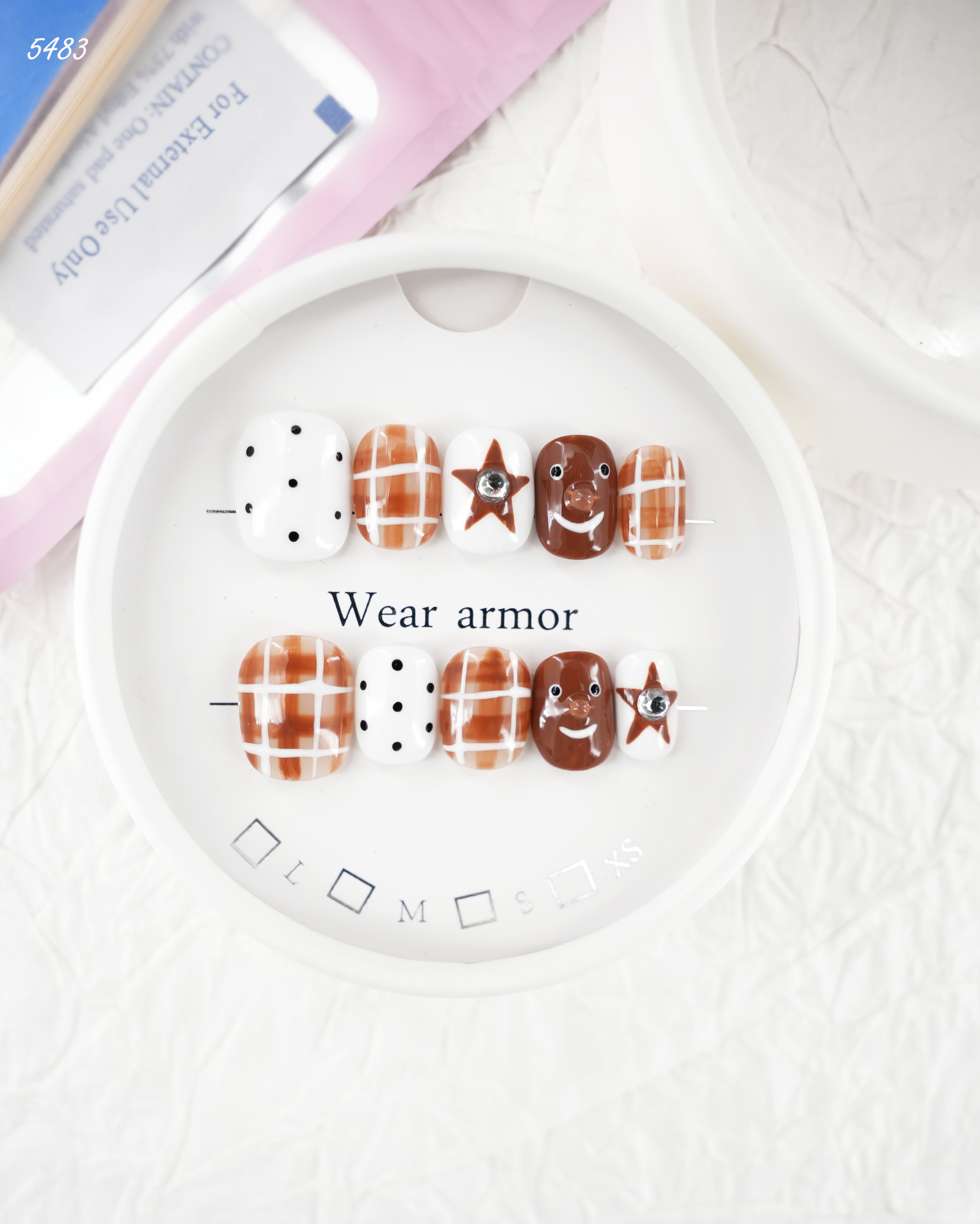 zb46..A display board of various types of wearable armor