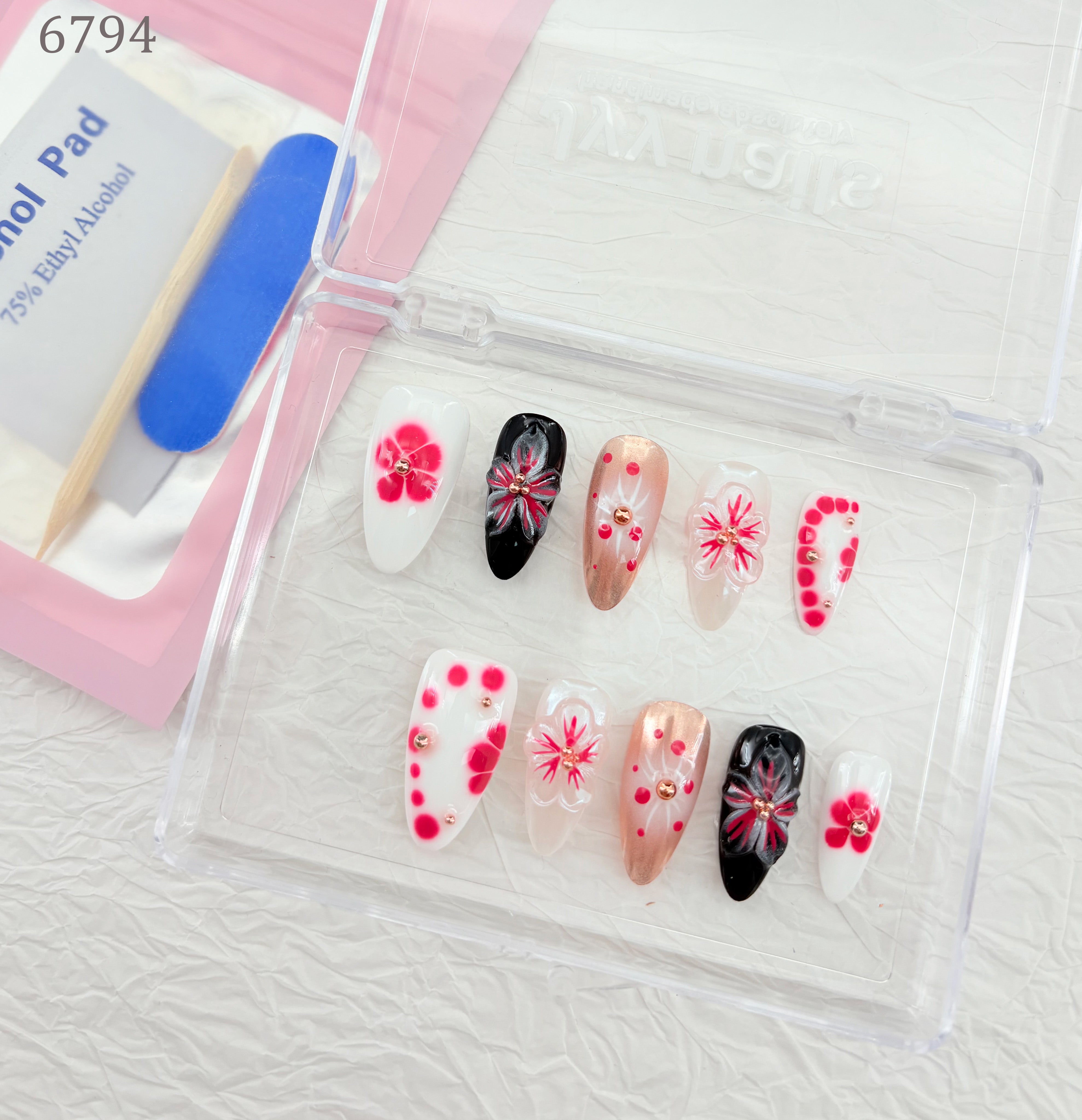 zb90..Nail sets in different styles!
