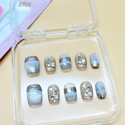 zb59..There are display boards featuring 24 different styles and designs of fashionable and trendy nail wear.