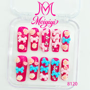 zb138..24 sets of diverse nail art styles
