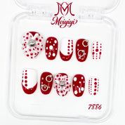 zb129...A wide variety of wearable nails in different styles.