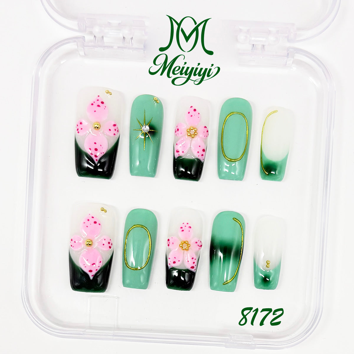 zb140..A collection of 24 exquisite nails