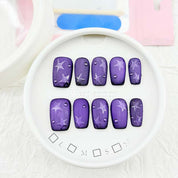 zb57.. A beautiful display board featuring 24 different popular styles of wearable nail art.