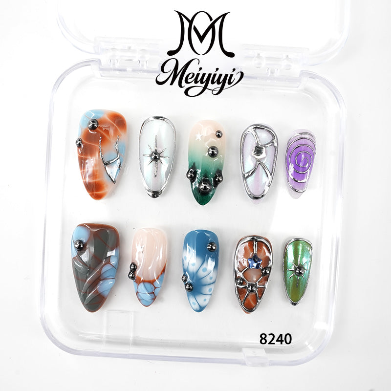 zb143..24 sets of high-appearance-level nails