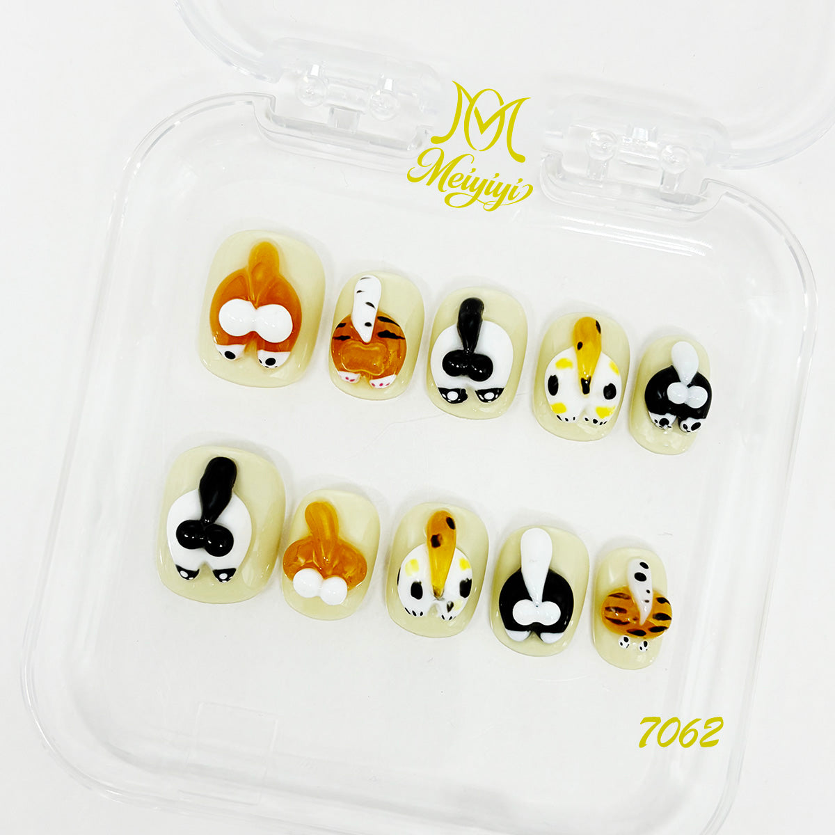 zb99..Different styles of nails