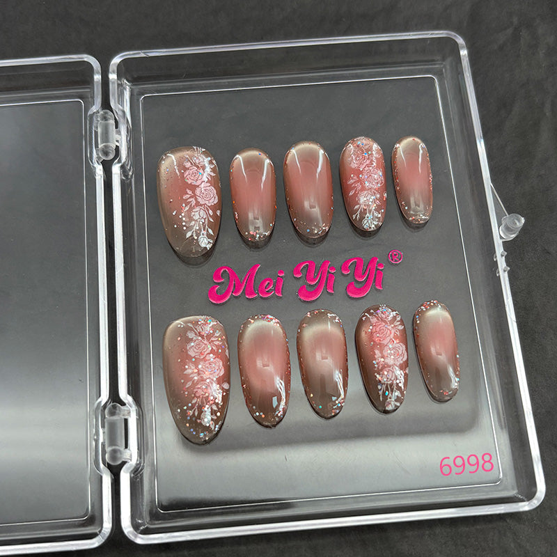 zb96..Colorful protective nails