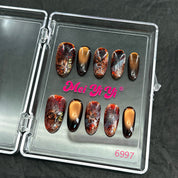 zb96..Colorful protective nails