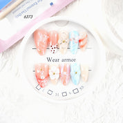 zb74..Exhibition board of the exquisite wearable armor