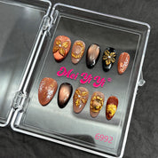 zb96..Colorful protective nails