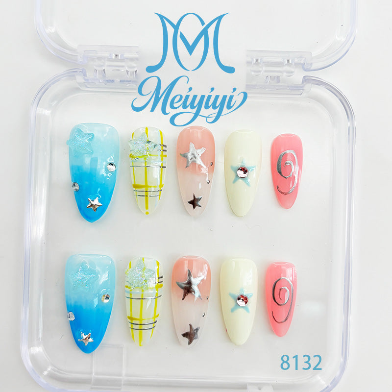 zb138..24 sets of diverse nail art styles