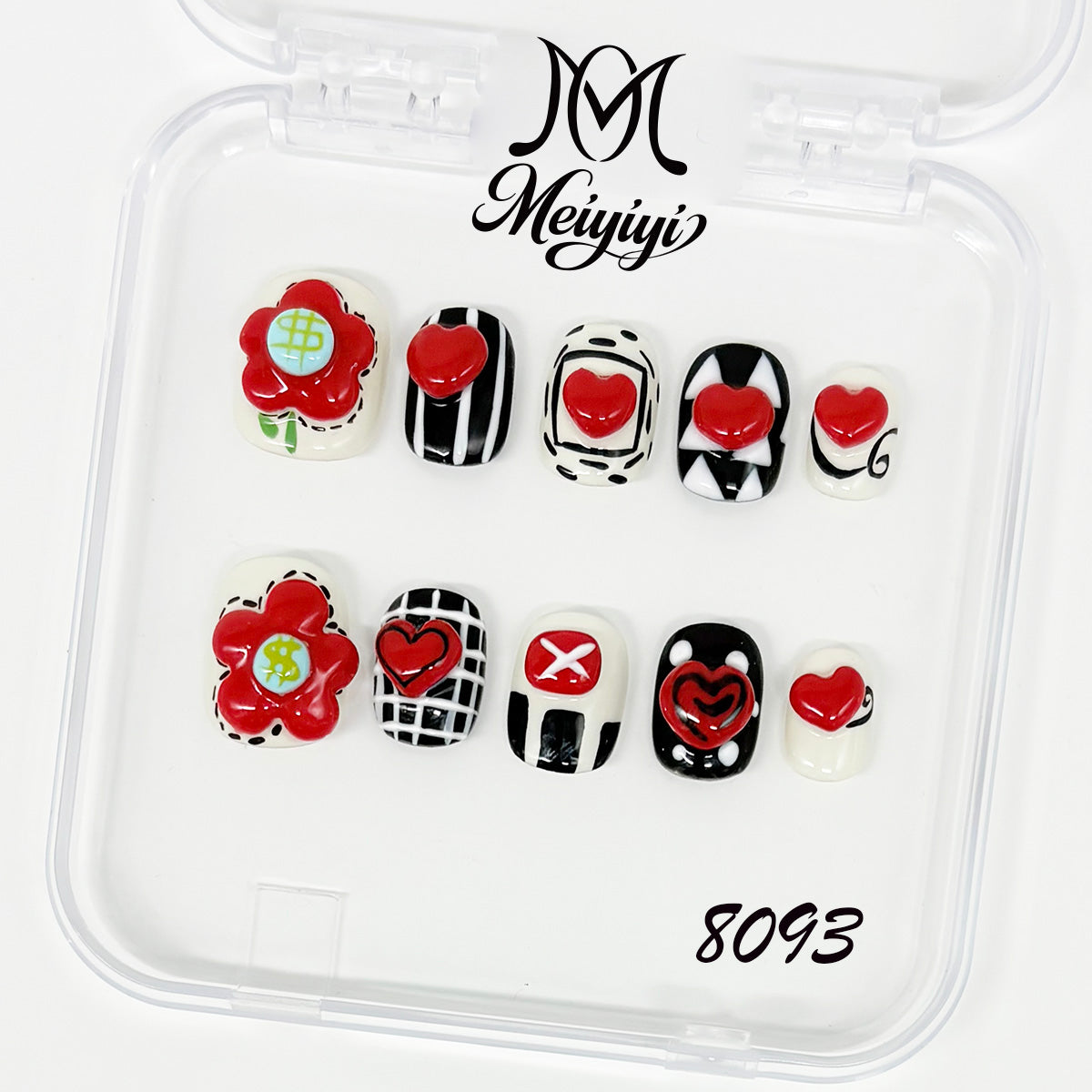 zb140..A collection of 24 exquisite nails