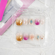 zb21..A variety of dazzling and colorful nail wraps
