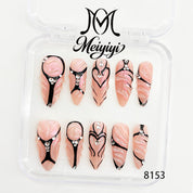 zb138..24 sets of diverse nail art styles