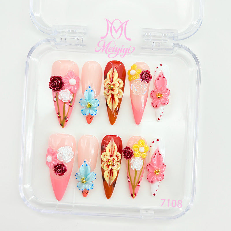 zb101..Different styles of nails