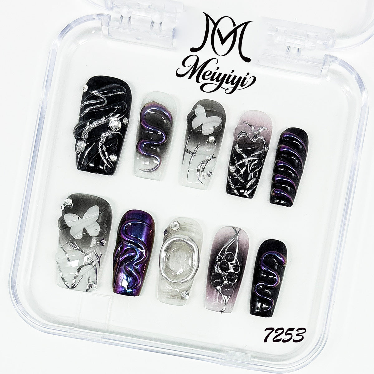 zb106..Different styles of nails