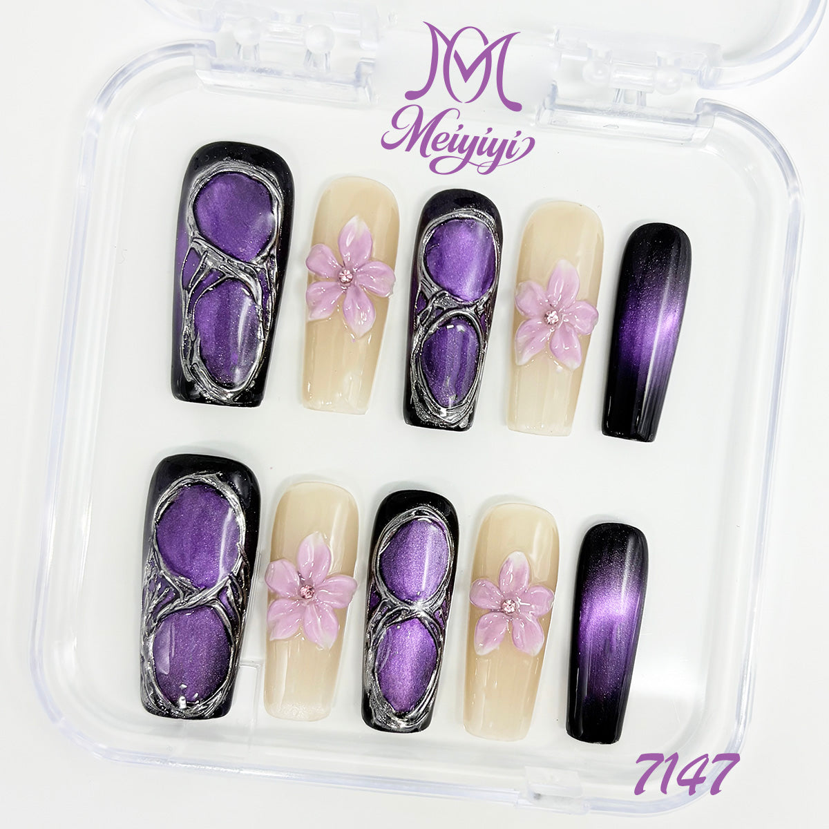 zb102...Different styles of nails