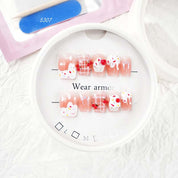 zb40..Different styles press on nails display