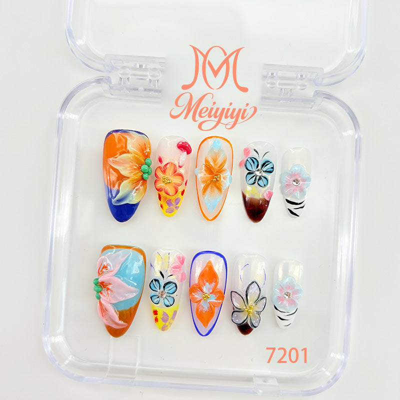 zb104..Different styles of nails