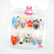 zb107..Different styles of nails