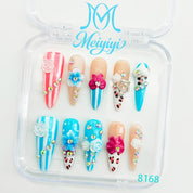 zb138..24 sets of diverse nail art styles