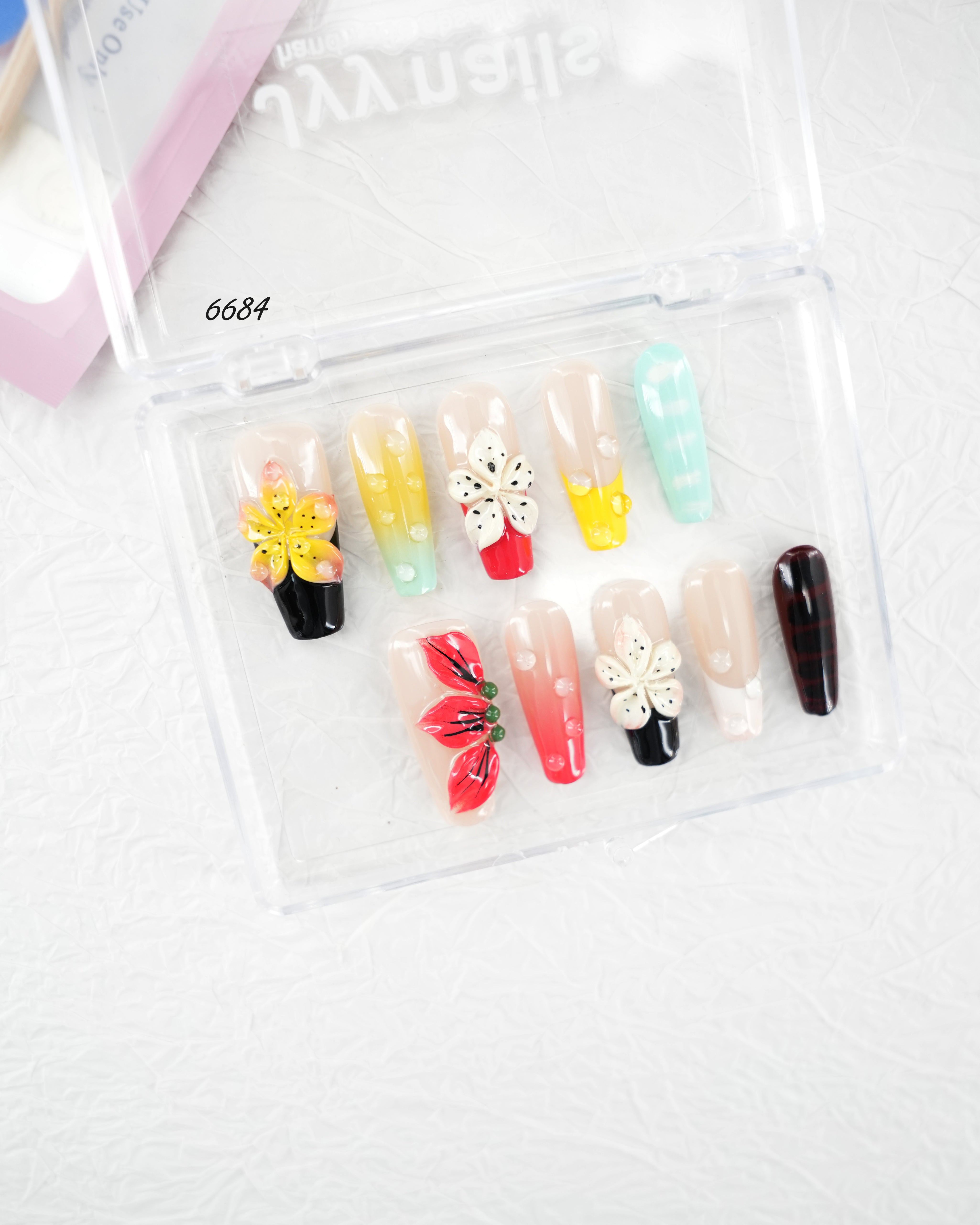 zb84..24 kinds of nail art designs