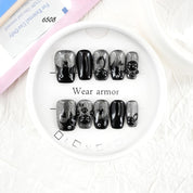 zb77..A display panel featuring a variety of wearable armor styles