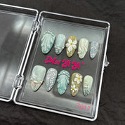 zb96..Colorful protective nails