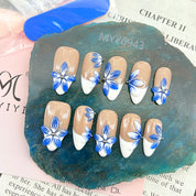 zb96..Colorful protective nails