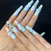 A1705-High-end designer handcrafted custom-made manicure