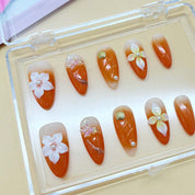 zb72..A display board featuring 24 beautiful and distinct styles of nail art.