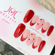 zb96..Colorful protective nails